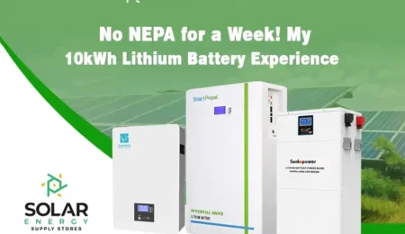 10kWh lithium battery unit designed for solar energy storage in homes