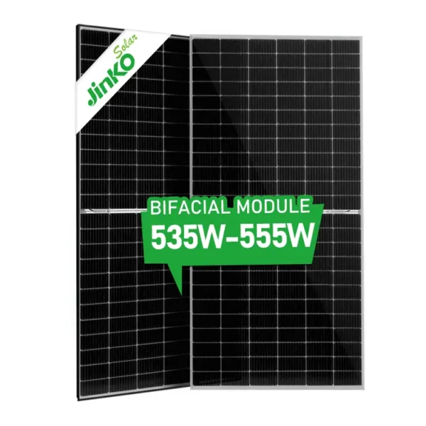 Jinko 144cells 182mm 535w 555w Bifacial Monocrystalline Half Cell Solar Panel