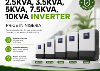 2.5kva 3.5kva 5kva 7.5kva 10kva inverter Price in Nigeria