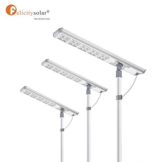 Felicity All in One Solar Street Lights Available in: A3-30W, D2-40W, D2-80W, A3-100W, A3-120W, A3-150W, P2-60W