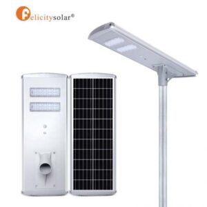 Felicity-D2-80W All-in-One Solar Street Light – Motion Sensor | Lithium Battery