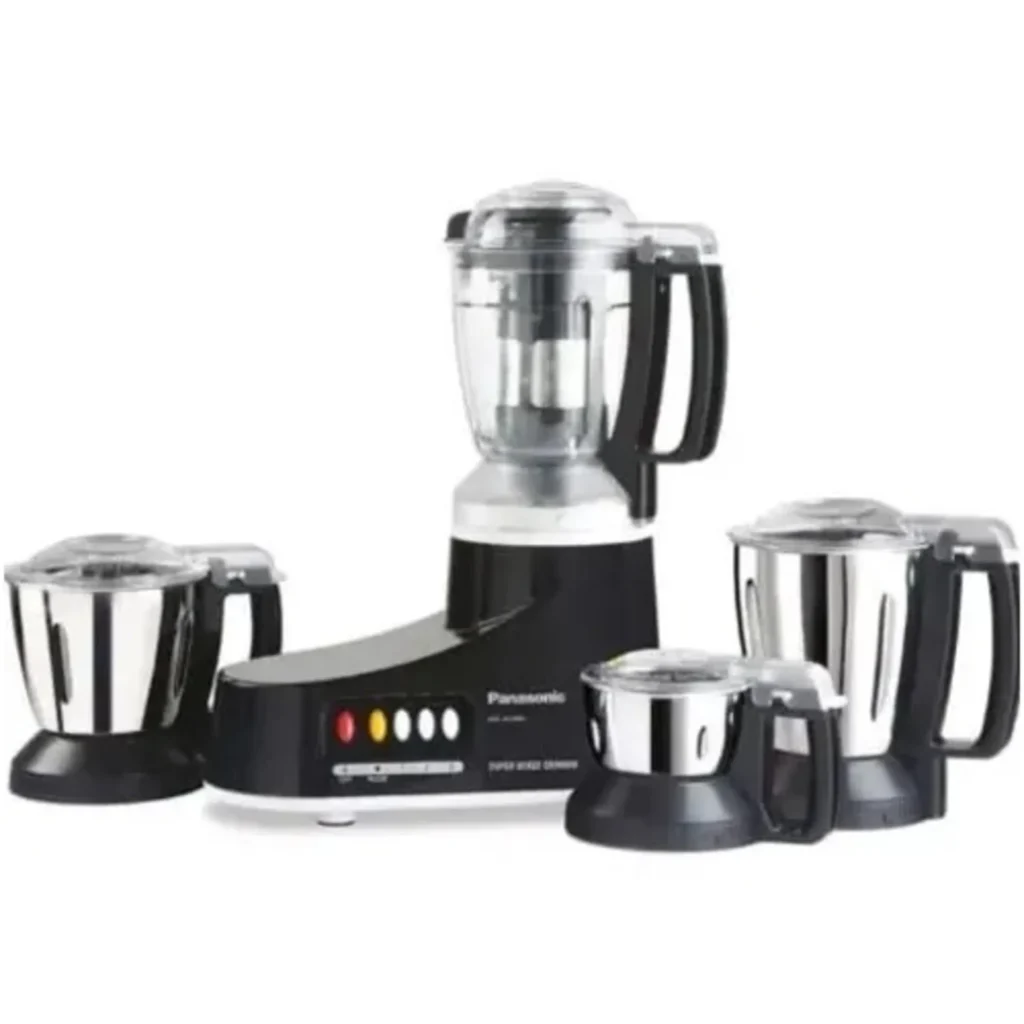 Complete Panasonic blender package with durable jar and dry mill grinder