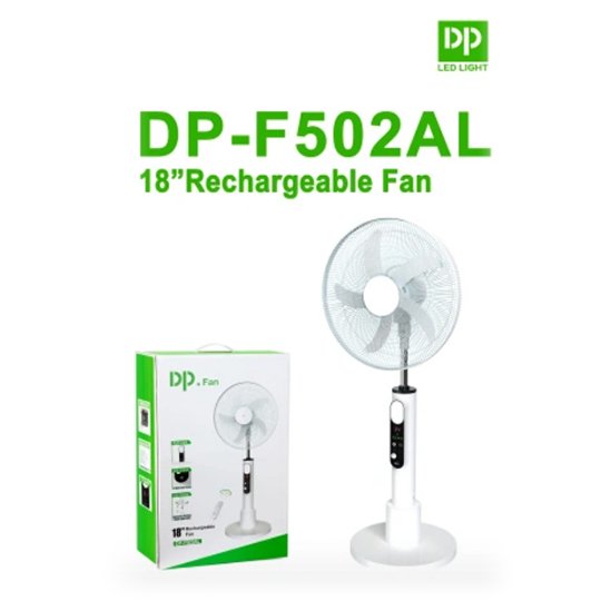 Dp Rechargeable Household Standing Pedestal Floor Fans With Remote Control