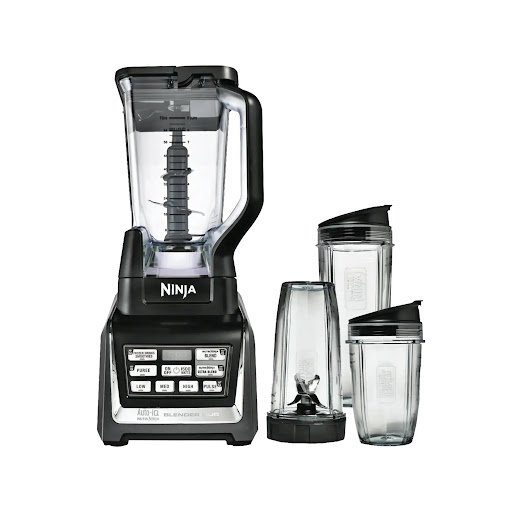 Complete Ninja professional blender set with high-performance blending pitcher.