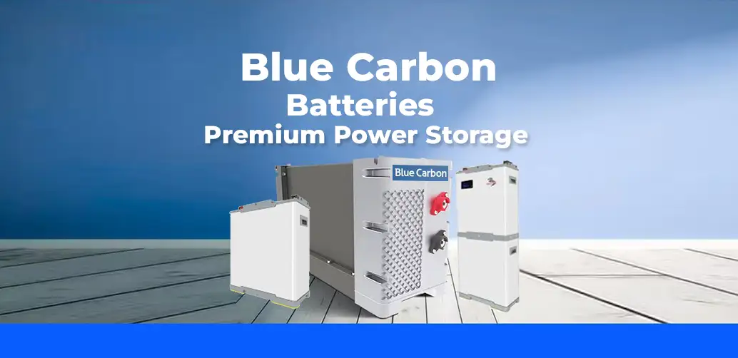 Reliable and Efficient – Blue Carbon Batteries for Advanced Solar Power Storage