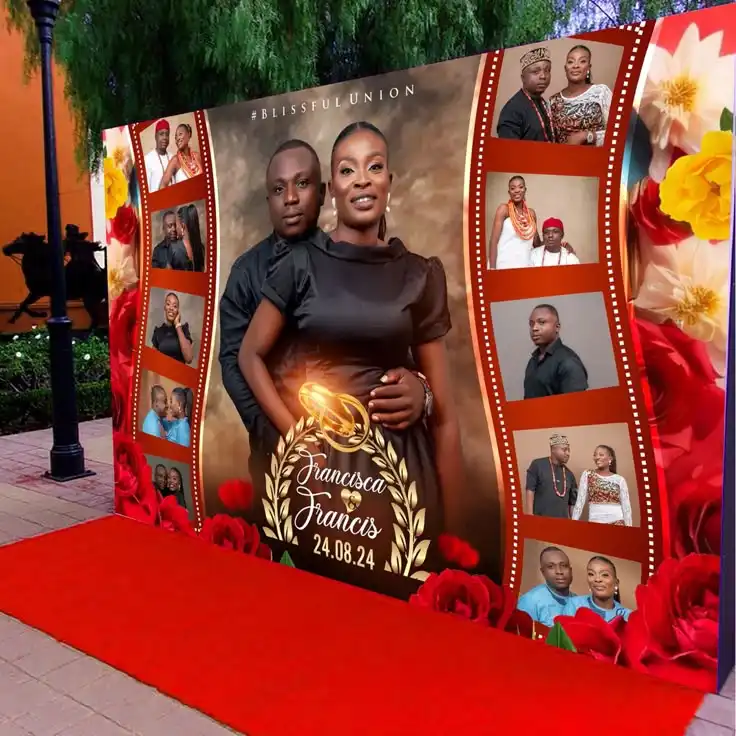 Custom Wedding Banner