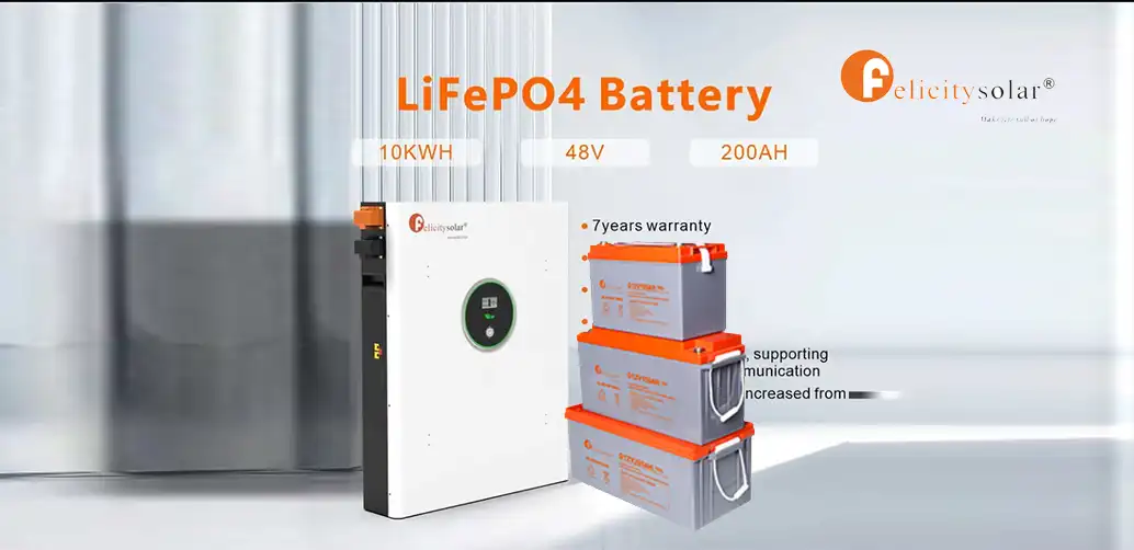Felicity Solar Batteries – Reliable Power Storage Solutions for Homes and Businesses