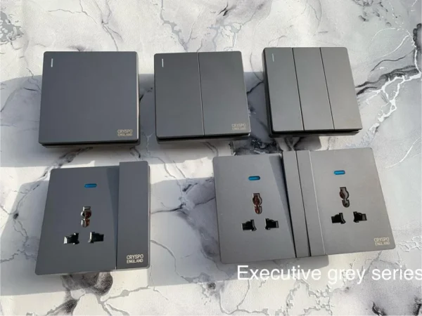 Executive sockets and switches