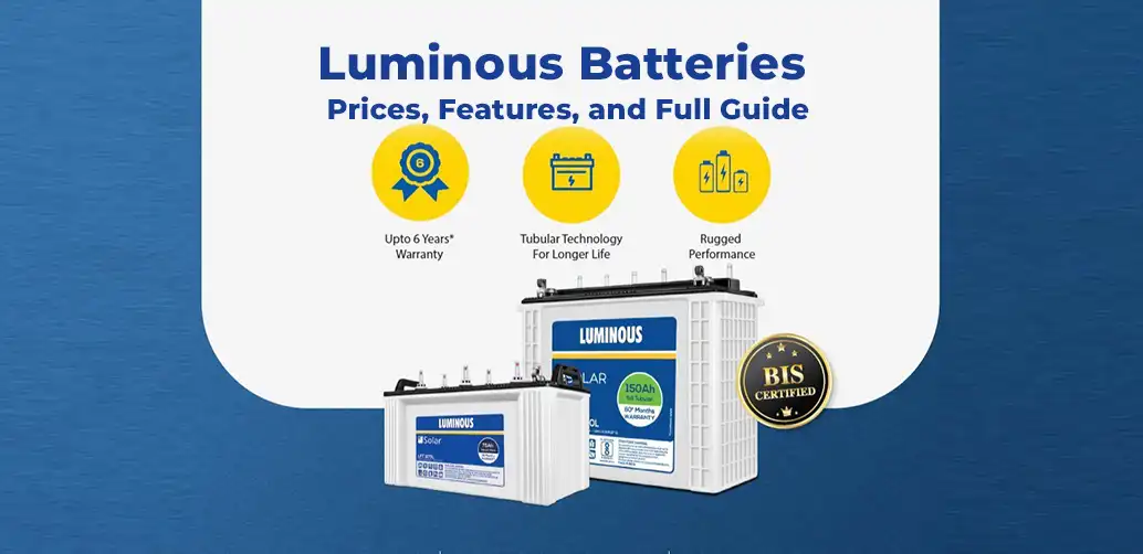 Luminous Solar Battery – Trusted Energy Storage for Solar Power Systems