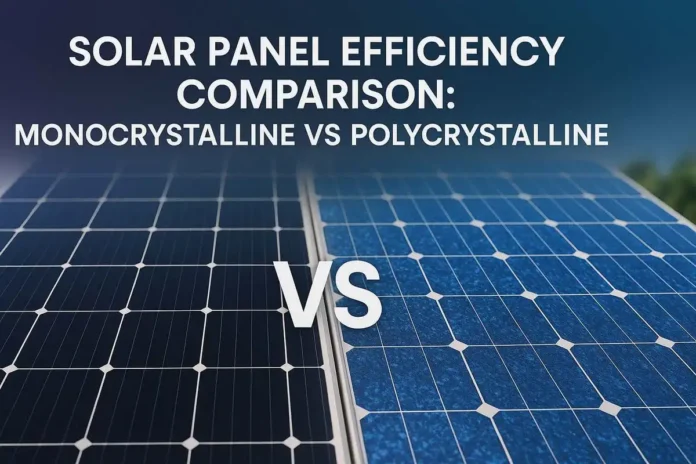 Monocrystalline vs Polycrystalline Solar Panels in Nigeria