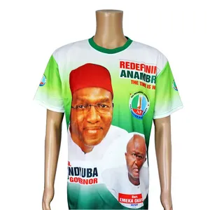Political Campaign T-Shirt Printing in Lagos Nigeria Custom Election T-Shirts