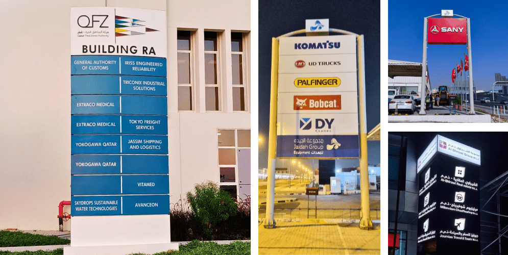 Outdoor Signage and Signpost Printing in Lagos Nigeria