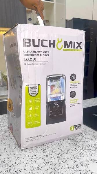 Unbox my heavy duty sound proof buchymix blender