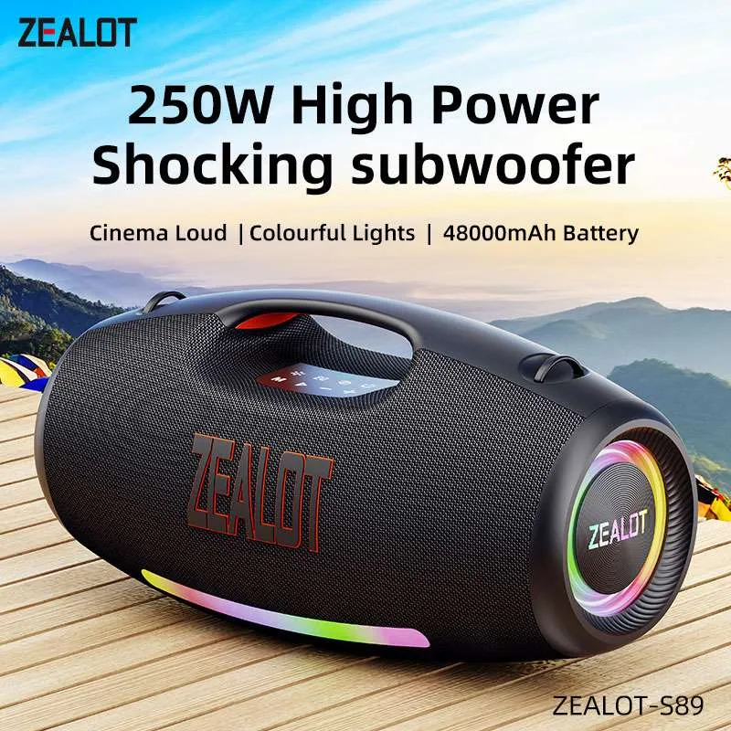 Zealot S89 Loudest Portable Bluetooth Speaker