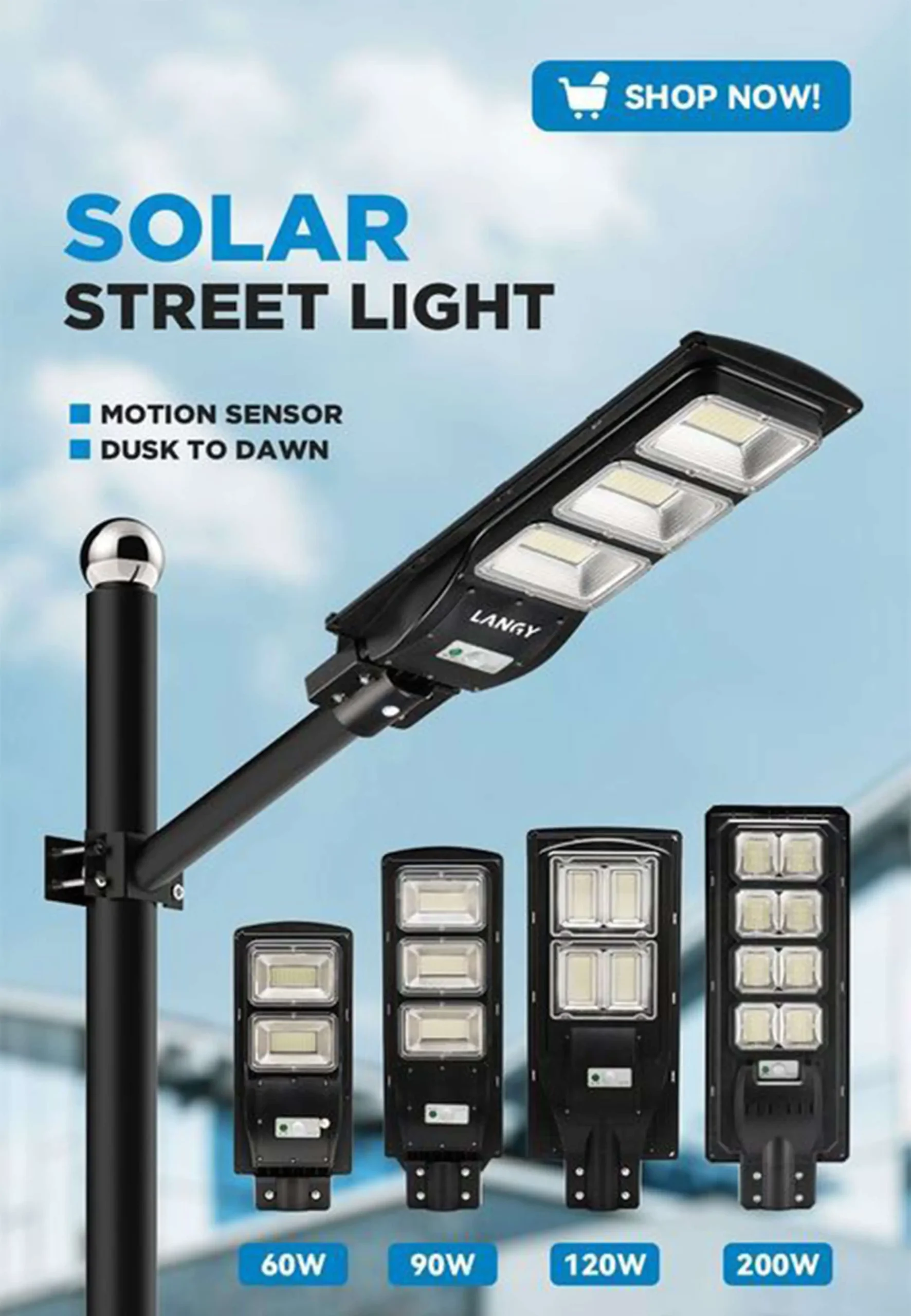 all in one street lights