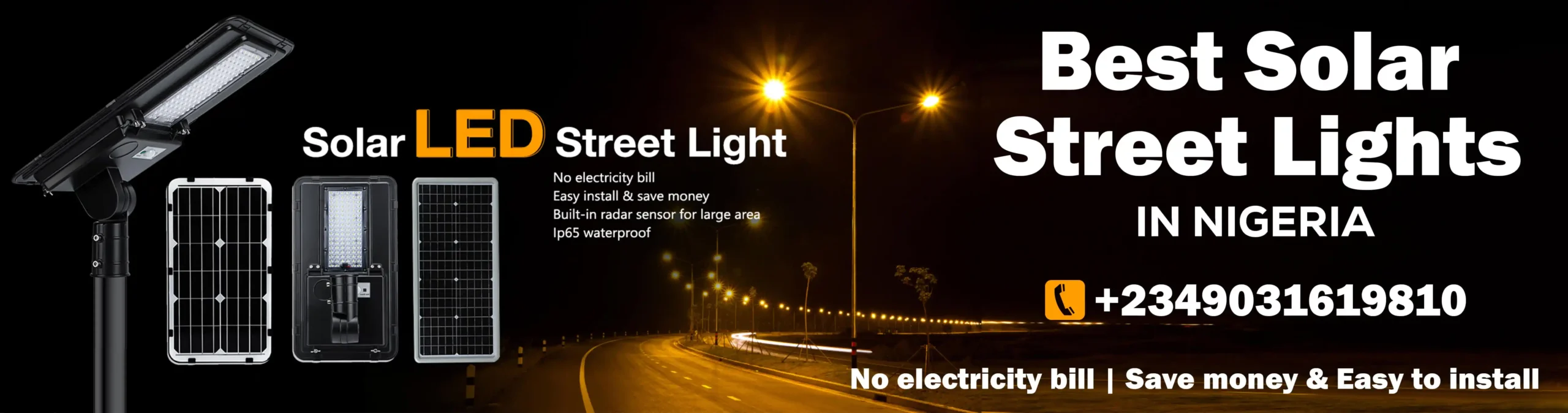 All in One Solar Street Light