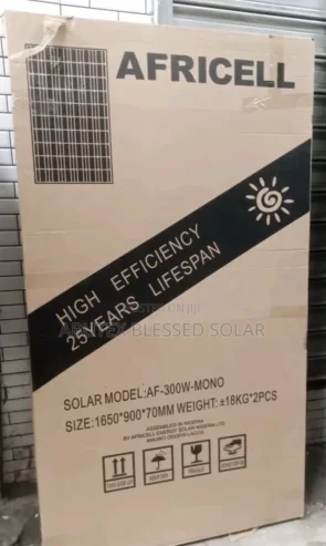 300w Solar Panel AFRICELL Mono Panel