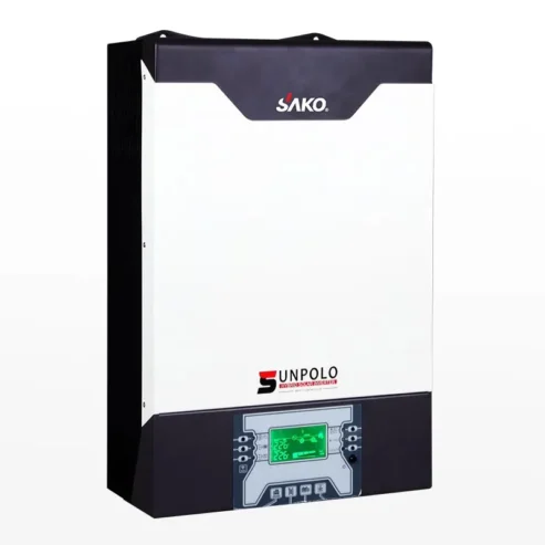 SAKO SUNPOLO Series – 3.5KW Hybrid Solar Inverter, 24V, 450V PV Input, MPPT Solar Controller, Parallel Support