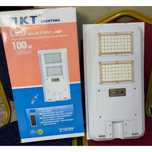 AKT 100W Solar Street Light – Super Bright & Reliable