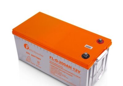 FL-G-200AH12V-GEL-battery-side-view