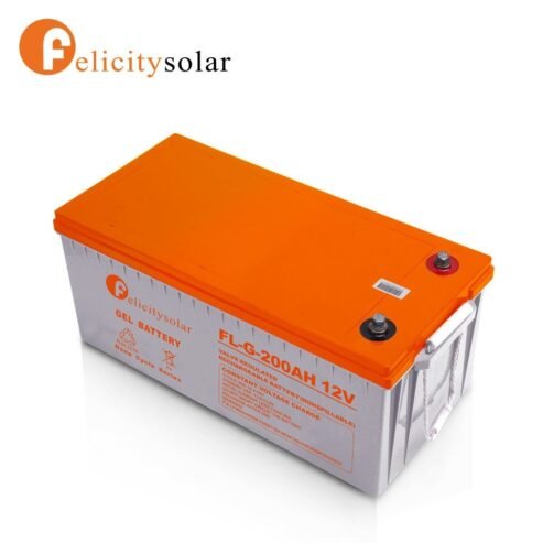 Felicity Solar 200AH 12V Gel Battery Deep Cycle for Storage Energy Home System