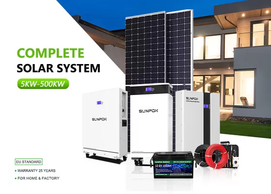 Solar Panel System for Home