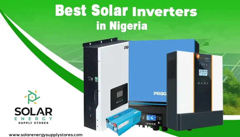 Various solar inverter models displayed with price listings in Nigeria's energy market.