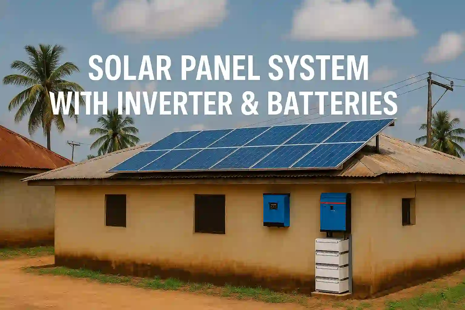 Solar panel system providing sustainable and cost-effective energy for homes